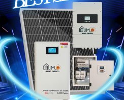 Hệ thống điện mặt trời 50kWp có pin lưu trữ – Giải pháp tối ưu cho nhà máy, kho xưởng và khu sản xuấ